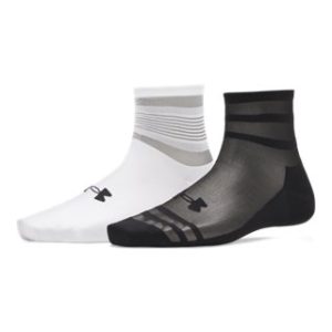 UA Sportswear Sheer Unisex 2-Pack Quarter Socks