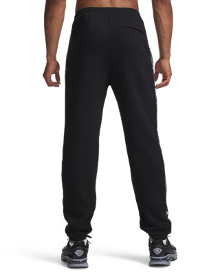 UA Icon Fleece Taped Men's Joggers - Image 2