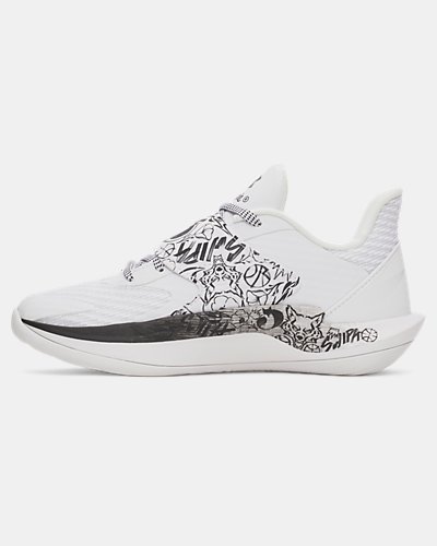 UA D. Fox 2 x Sharpie Grade School Basketball Shoes - Image 2