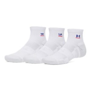 UA Performance Tech™ Unisex 3-Pack Quarter Socks