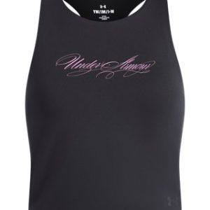 UA Motion Foil Girls' Crop Tank