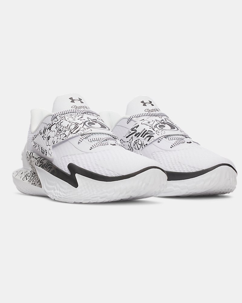 UA D. Fox 2 x Sharpie Unisex Basketball Shoes - Image 5